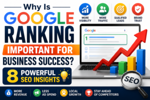 Why Is Important of Google Ranking  for Business Success? 8 Powerful SEO Insights